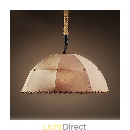 Gecontracteerde Nordic Vintage Linens Henneptouw Amerikaanse Landelijke Hanglamp Gecontracteerde Nordic Vintage Linens Henneptouw Amerikaanse Landelijke Hanglamp