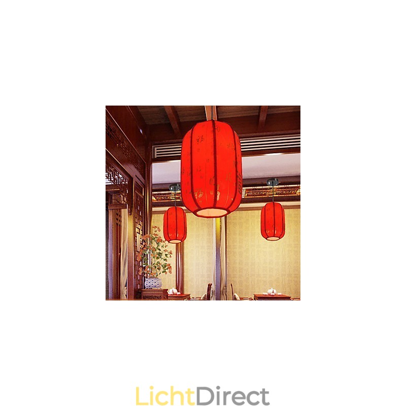 Archaize Schapenvacht Rode Lantaarns Porch Droplight Lamp Licht