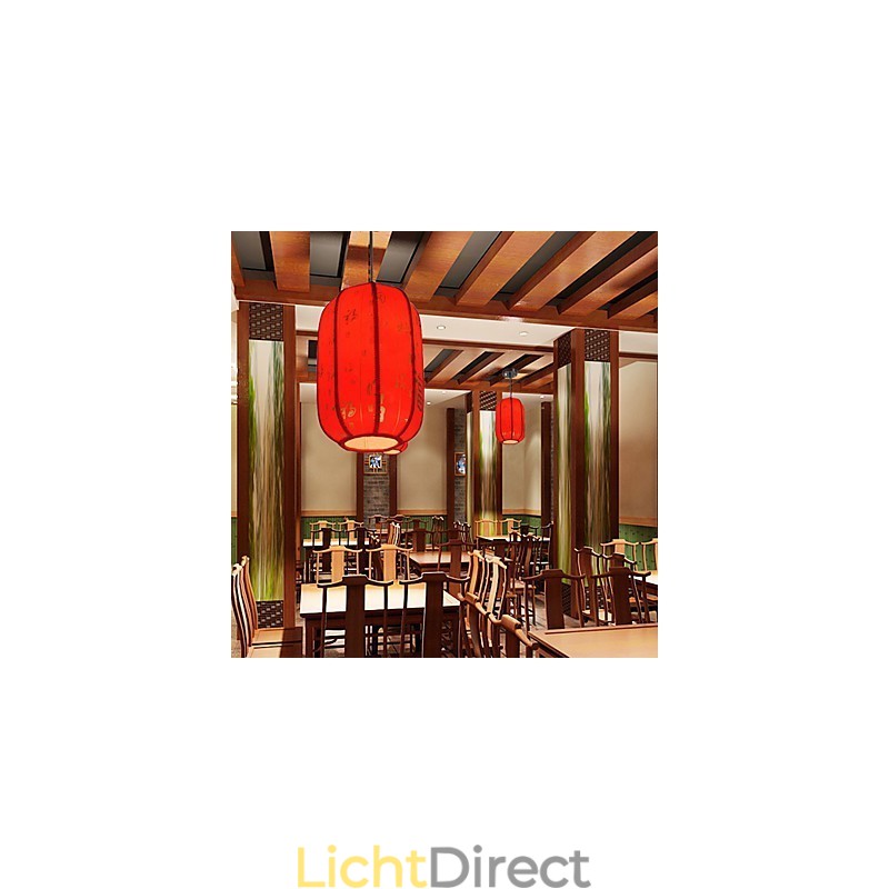 Archaize Schapenvacht Rode Lantaarns Porch Droplight Lamp Licht