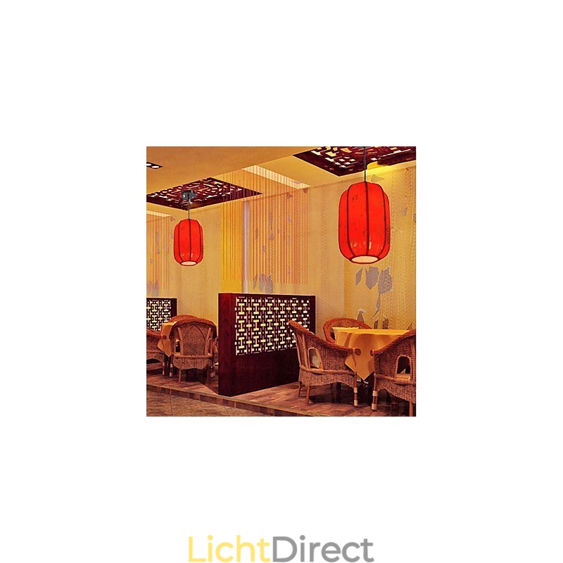 Archaize Schapenvacht Rode Lantaarns Porch Droplight Lamp Licht