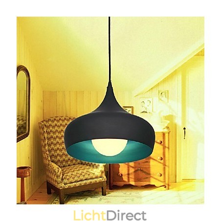 Moderne, eigentijdse retro kom mini-stijl schilderij hanglamp