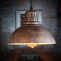 Retro Mini Stijl Schilderij Metalen Hanglamp Buiten