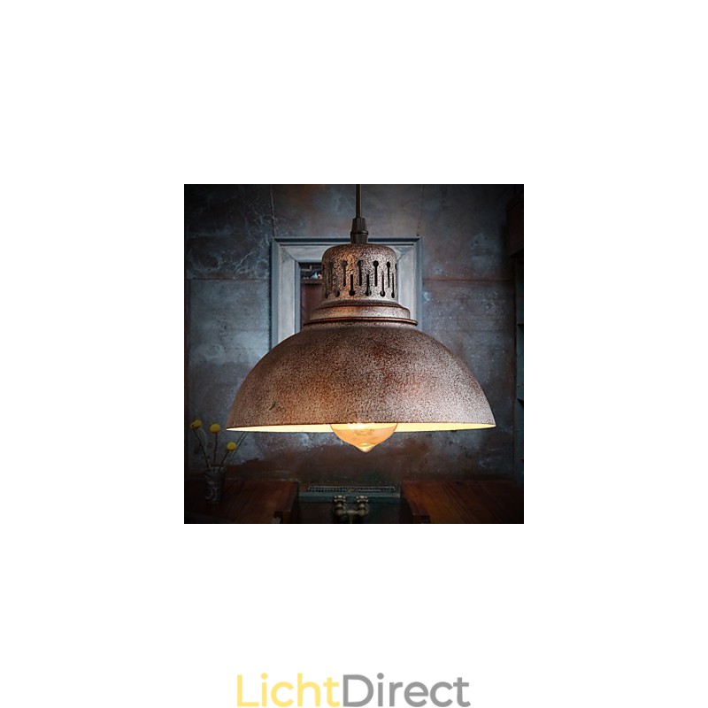 Retro Mini Stijl Schilderij Metalen Hanglamp Buiten