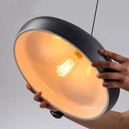 Vintage Retro Mini Stijl Schilderij Metalen Hanglamp