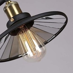 Vintage Country Mini Stijl Schilderij Metalen Kroonluchter