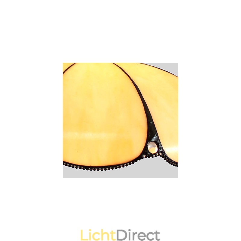 Europese landelijke creatieve kunsten glas-in-lood kroonluchter herstel van oude gebruiken lamp licht