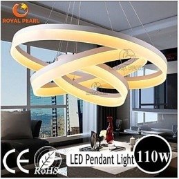 Hot Sale Witte Kleur Acryl Moderne Hanglamp 130W
