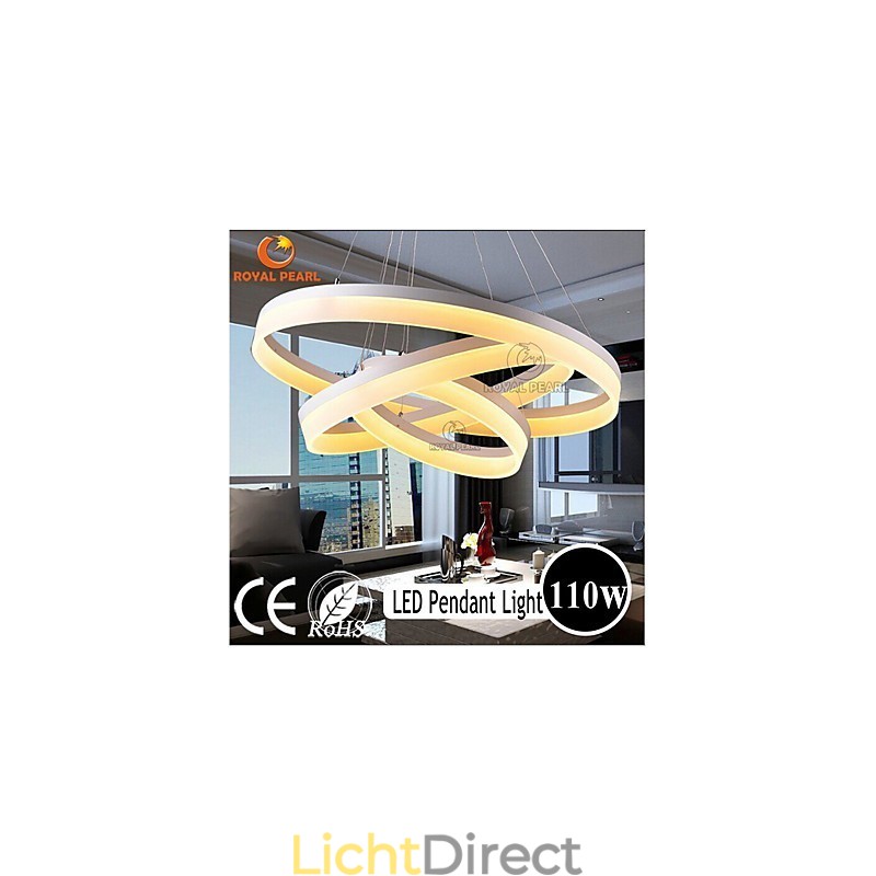 Hot Sale Witte Kleur Acryl Moderne Hanglamp 130W