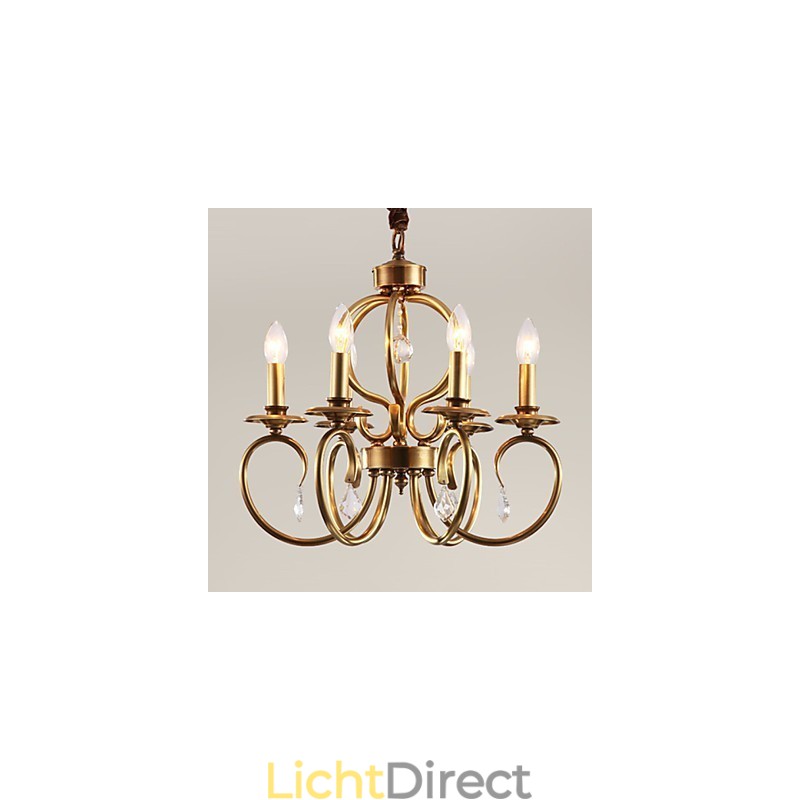 Kroonluchter Hanglamp Mini Stijl Traditioneel Klassiek Metaal
