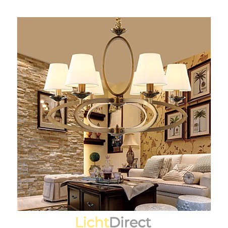 Rustieke Lodge Vintage Mini Stijl Gegalvaniseerde Metalen Kroonluchter