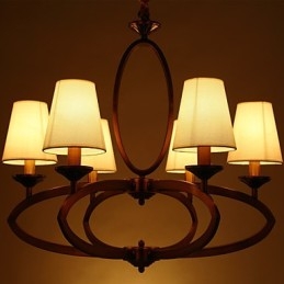 Rustieke Lodge Vintage Mini Stijl Gegalvaniseerde Metalen Kroonluchter