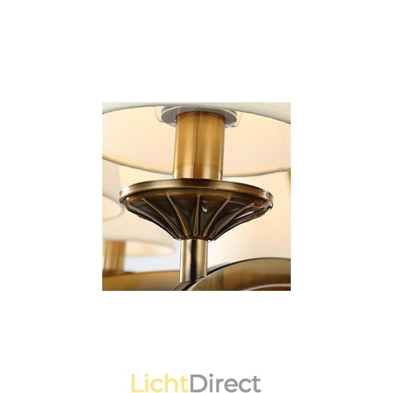 Rustieke Lodge Vintage Mini Stijl Gegalvaniseerde Metalen Kroonluchter