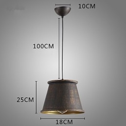 Retro Designers Metalen Hanglamp