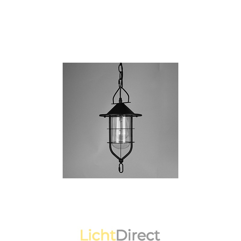 Vintage Land Schilderij Metalen Hanglamp Garage