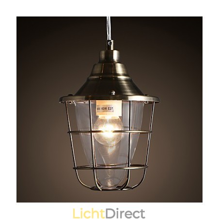 Retro Mini Stijl Gegalvaniseerde Metalen Hanglamp Retro Mini Stijl Gegalvaniseerde Metalen Hanglamp