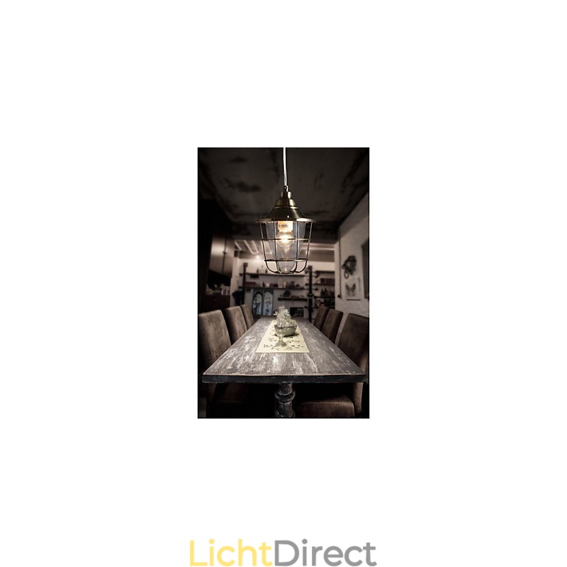 Retro Mini Stijl Gegalvaniseerde Metalen Hanglamp