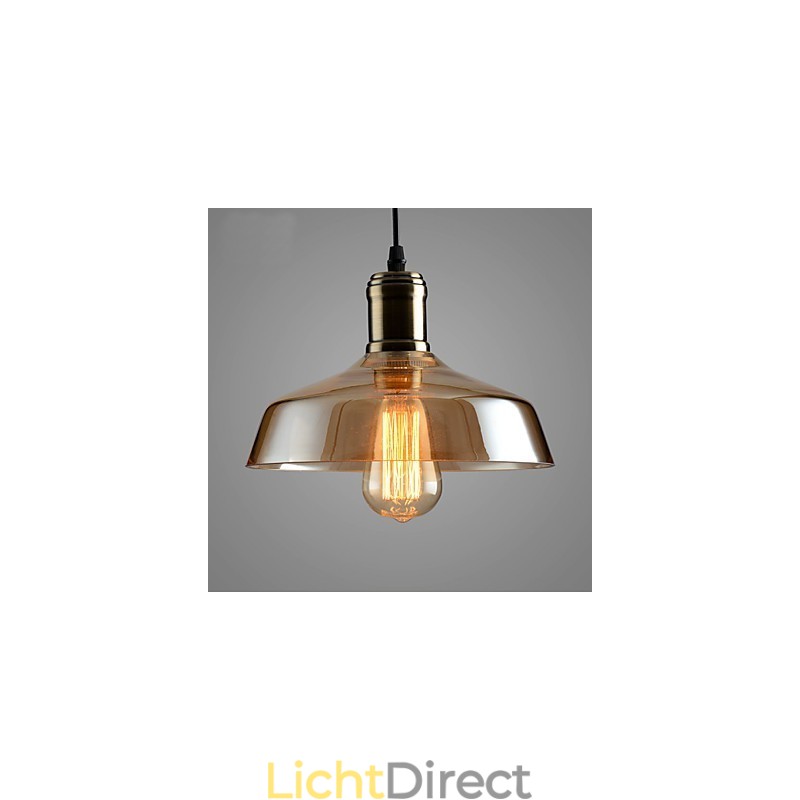 Retro Verlichting Glazen Hanglamp