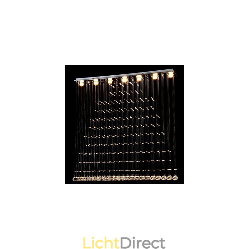 K9 Kristallen Hanglamp Hangende Draad Kroonluchter Verlichting Plafondlamp Binnen Café