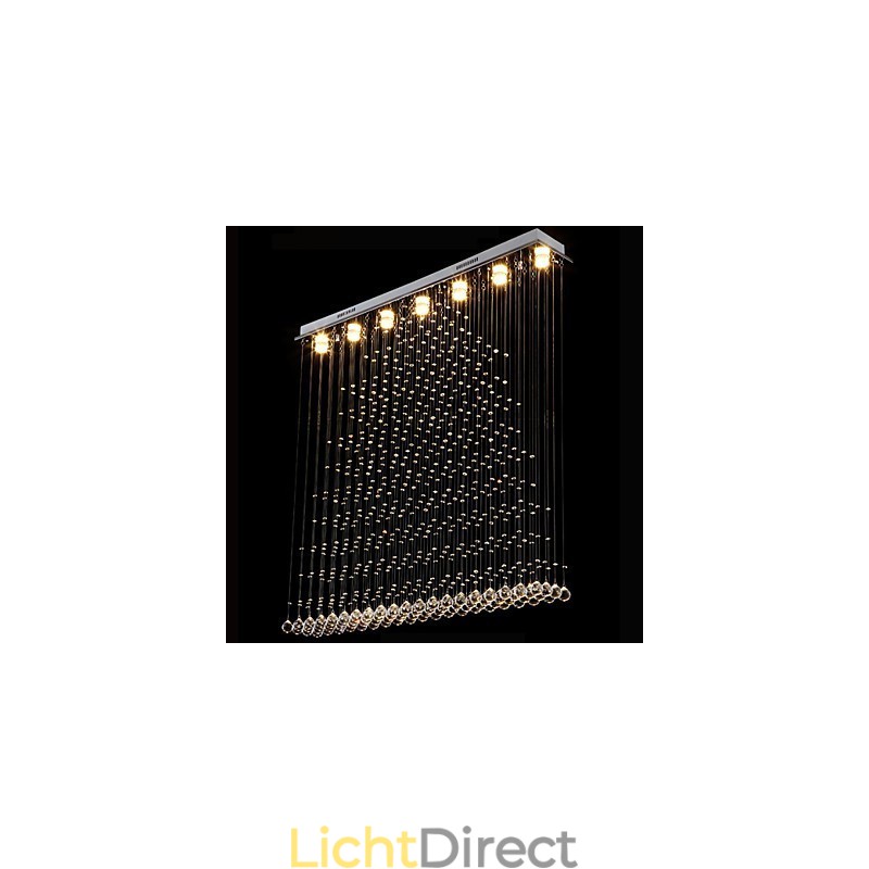 K9 Kristallen Hanglamp Hangende Draad Kroonluchter Verlichting Plafondlamp Binnen Café