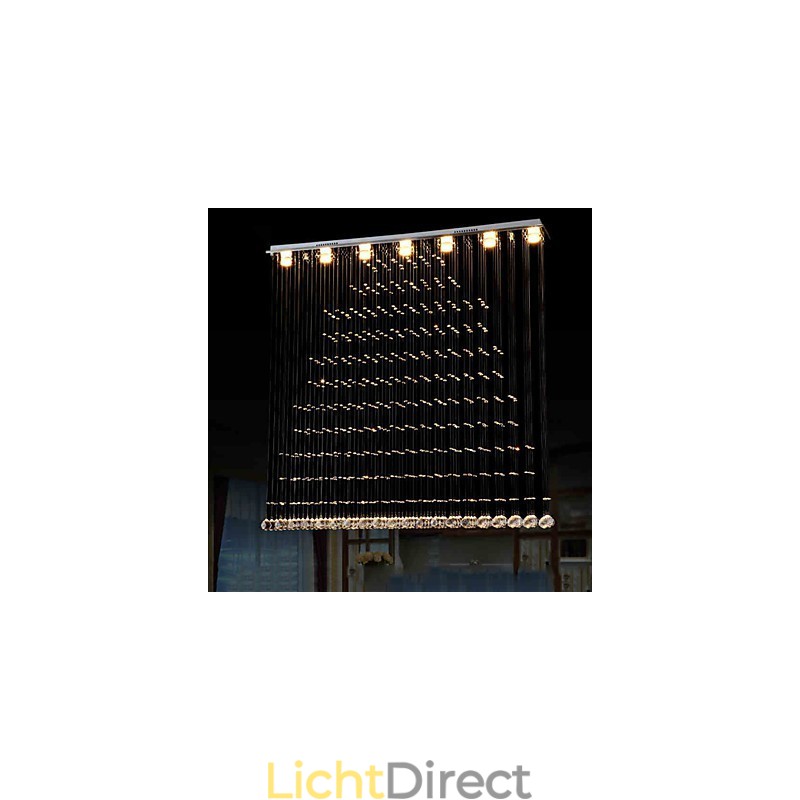 K9 Kristallen Hanglamp Hangende Draad Kroonluchter Verlichting Plafondlamp Binnen Café