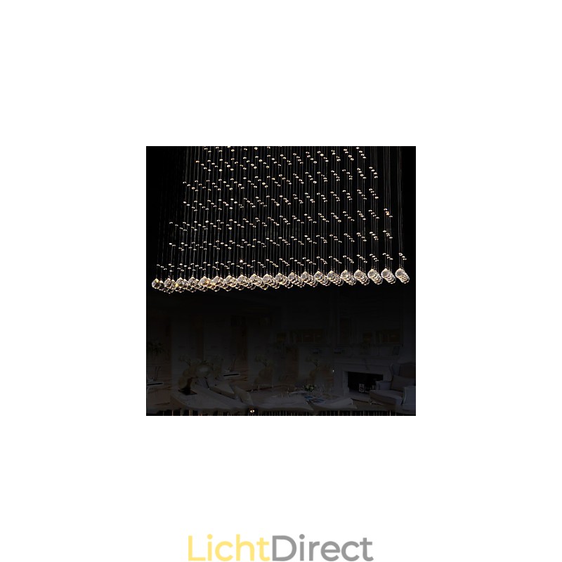 K9 Kristallen Hanglamp Hangende Draad Kroonluchter Verlichting Plafondlamp Binnen Café