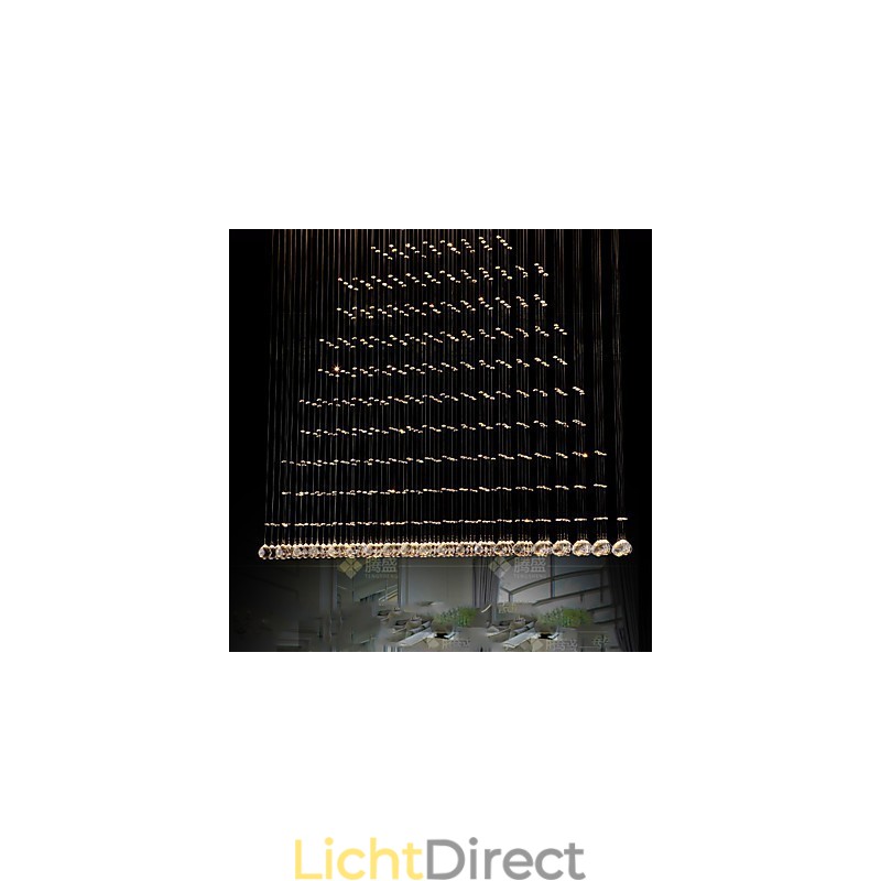 K9 Kristallen Hanglamp Hangende Draad Kroonluchter Verlichting Plafondlamp Binnen Café