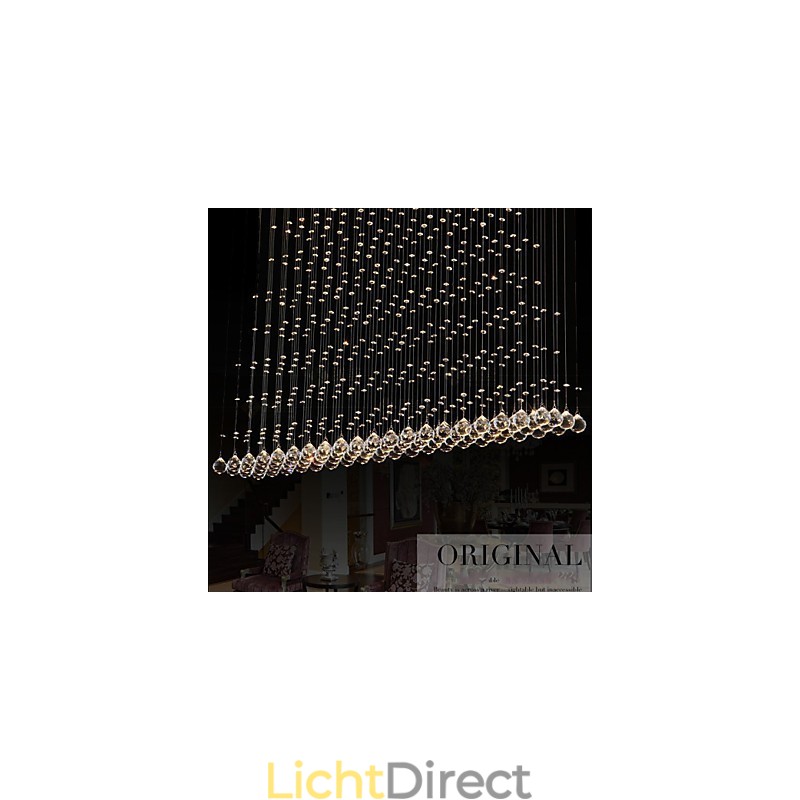 K9 Kristallen Hanglamp Hangende Draad Kroonluchter Verlichting Plafondlamp Binnen Café
