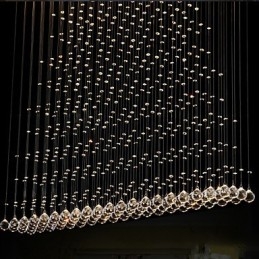 K9 Kristallen Hanglamp Hangende Draad Kroonluchter Verlichting Plafondlamp Binnen Café