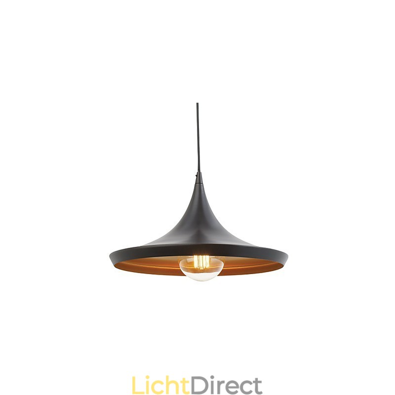 Hanglamp Retro Vintage Tom Dixon Design Zwart Schilderij Hanglamp Verlichting