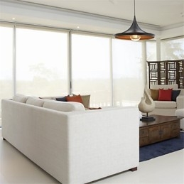 Hanglamp Retro Vintage Tom Dixon Design Zwart Schilderij Hanglamp Verlichting