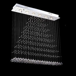 Moderne eigentijdse traditionele klassieke rustieke lodge vintage land eiland kristal gegalvaniseerde metalen hanglamp