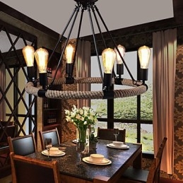 Kroonluchter Hanglamp Mini Stijl Rustieke Lodge Metaal