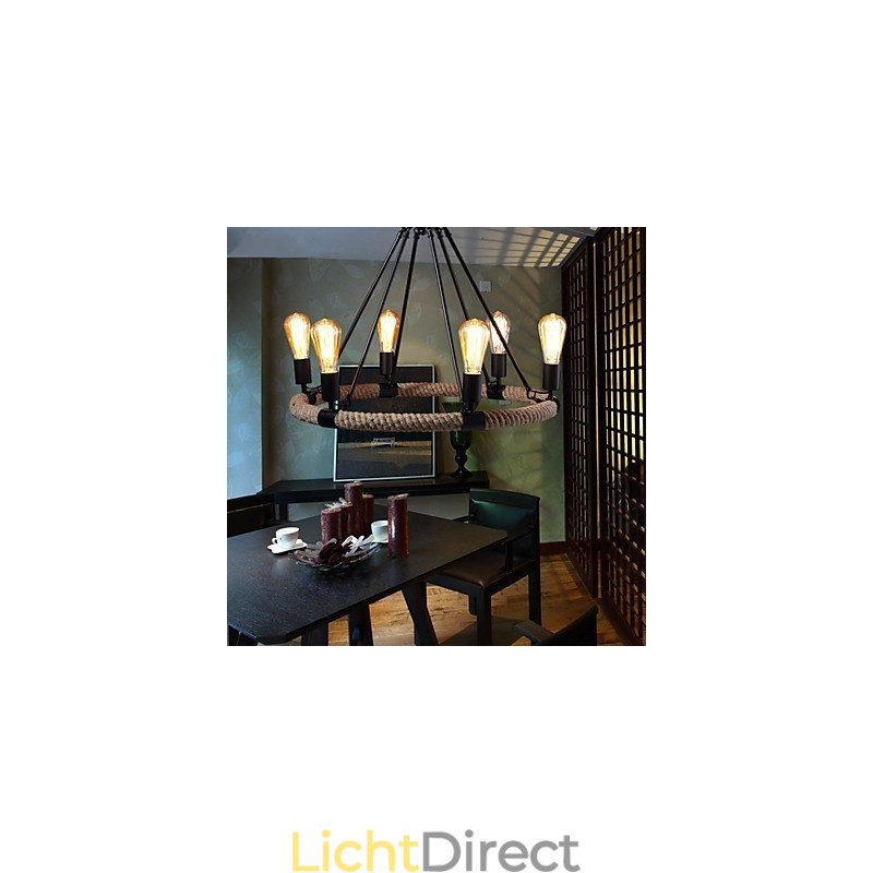Kroonluchter Hanglamp Mini Stijl Rustieke Lodge Metaal