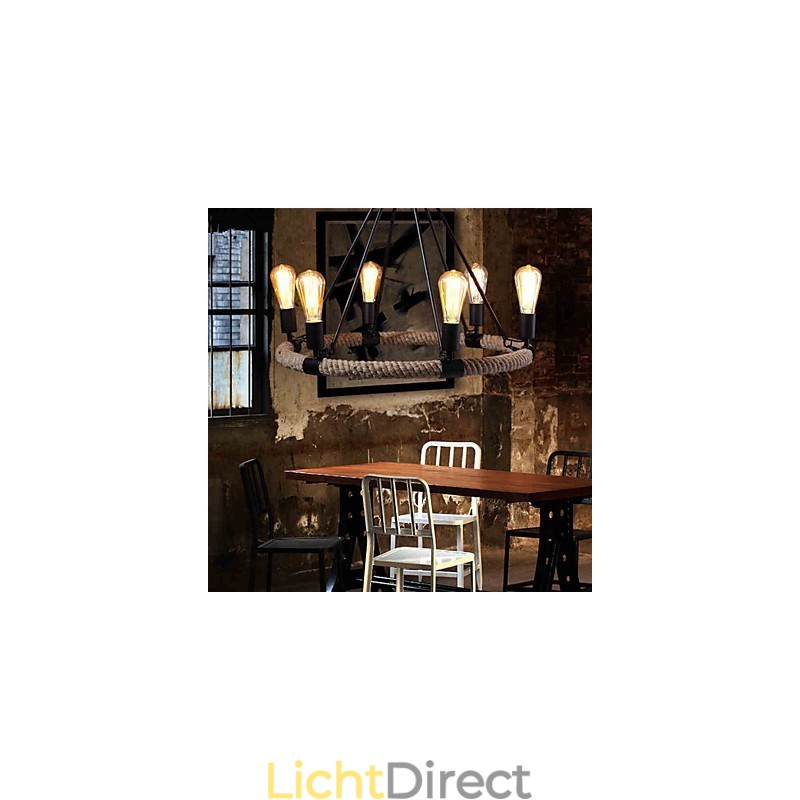 Kroonluchter Hanglamp Mini Stijl Rustieke Lodge Metaal