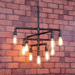 Vintage schilderij metalen inbouw