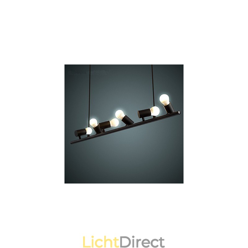 Vintage Retro Mini Stijl Schilderij Metalen Hanglamp