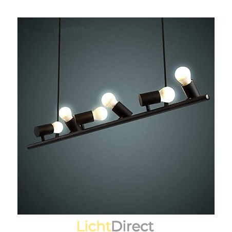 Vintage Retro Mini Stijl Schilderij Metalen Hanglamp