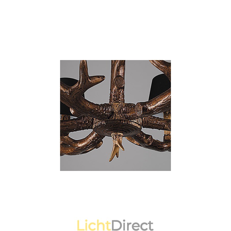 Kroonluchter Hanglamp Vintage Hars