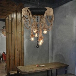 Hanglampen Mini Stijl Rustieke Lodge Plastic