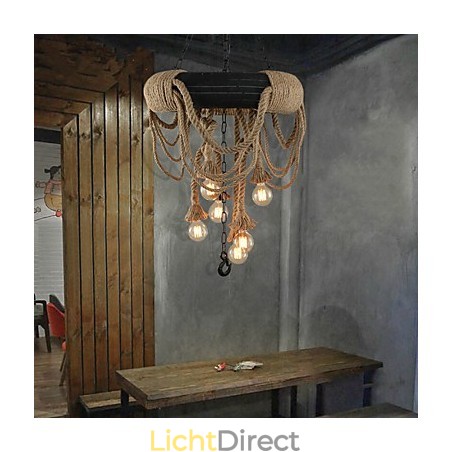 Hanglampen Mini Stijl Rustieke Lodge Plastic