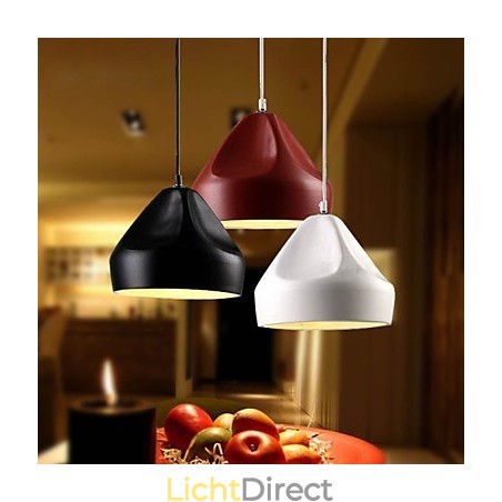 Vintage Retro Mini Stijl Schilderij Metalen Hanglamp Vintage Retro Mini Stijl Schilderij Metalen Hanglamp