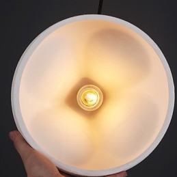 Vintage Retro Mini Stijl Schilderij Metalen Hanglamp