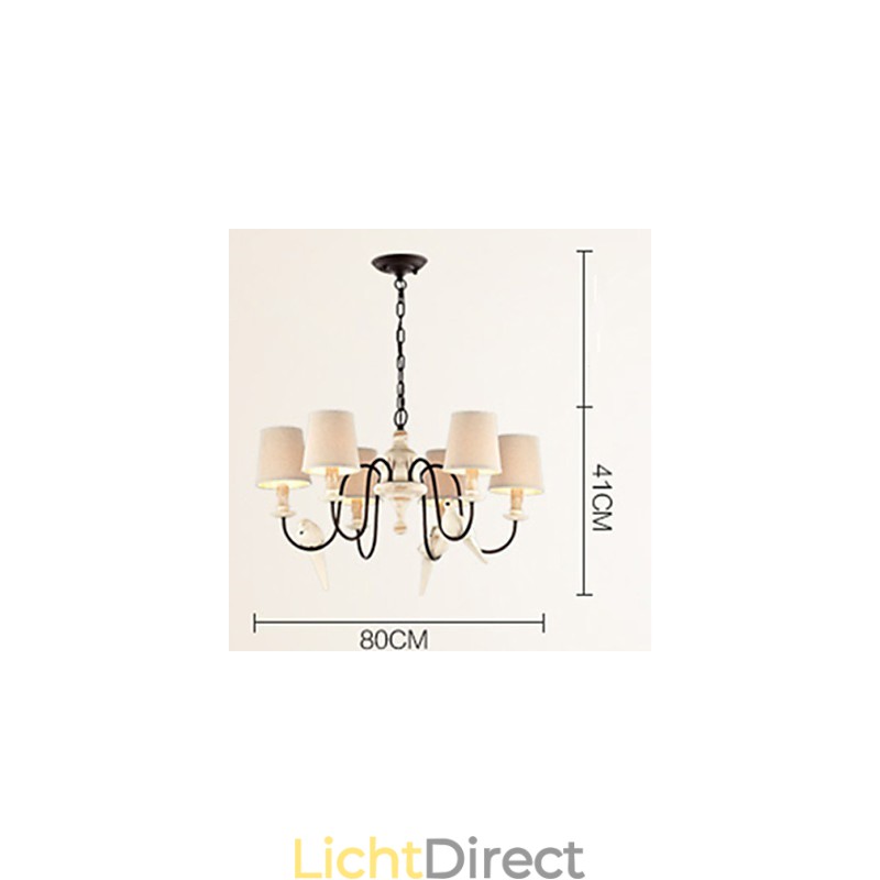 Kroonluchter Hanglamp Vintage Hars