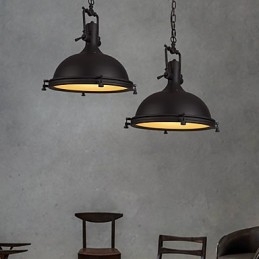 Industriële enkele hanglamp decoreren loft stijl vintage metalen druppellamp