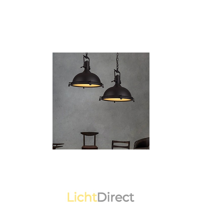 Industriële enkele hanglamp decoreren loft stijl vintage metalen druppellamp