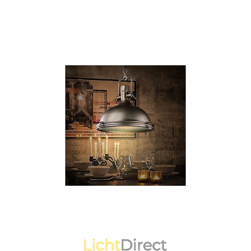 Industriële enkele hanglamp decoreren loft stijl vintage metalen druppellamp