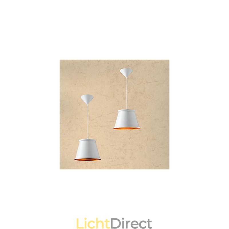 Klassieke rustieke lodge vintage mini-stijl schilderij metalen hanglamp