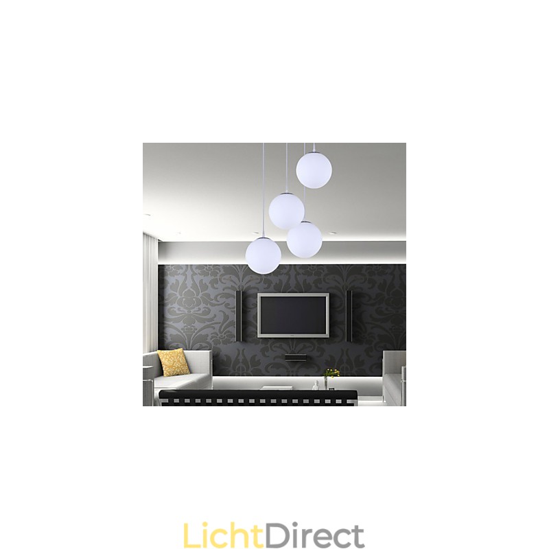 1 Lichts Hedendaagse Glazen Hanglamp