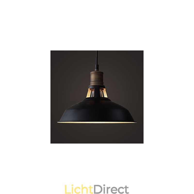 Industriële Vintagen Mini Metalen Hanglamp 1 Licht Multi Kleur Optioneel