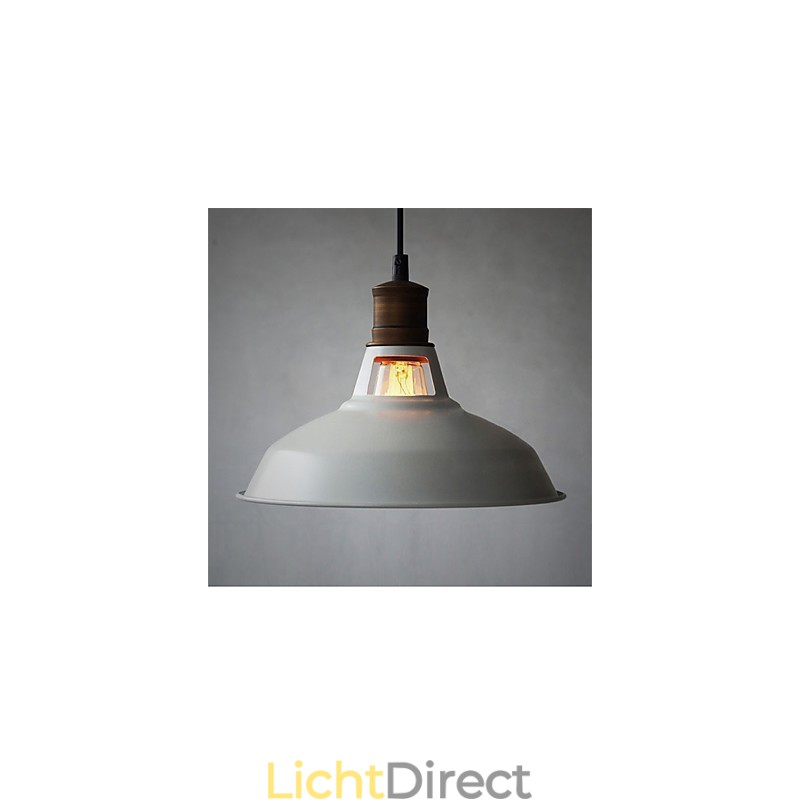 Industriële Vintagen Mini Metalen Hanglamp 1 Licht Multi Kleur Optioneel